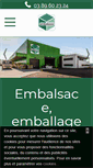 Mobile Screenshot of embalsace-emballage-industriel.fr
