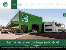 Tablet Screenshot of embalsace-emballage-industriel.fr